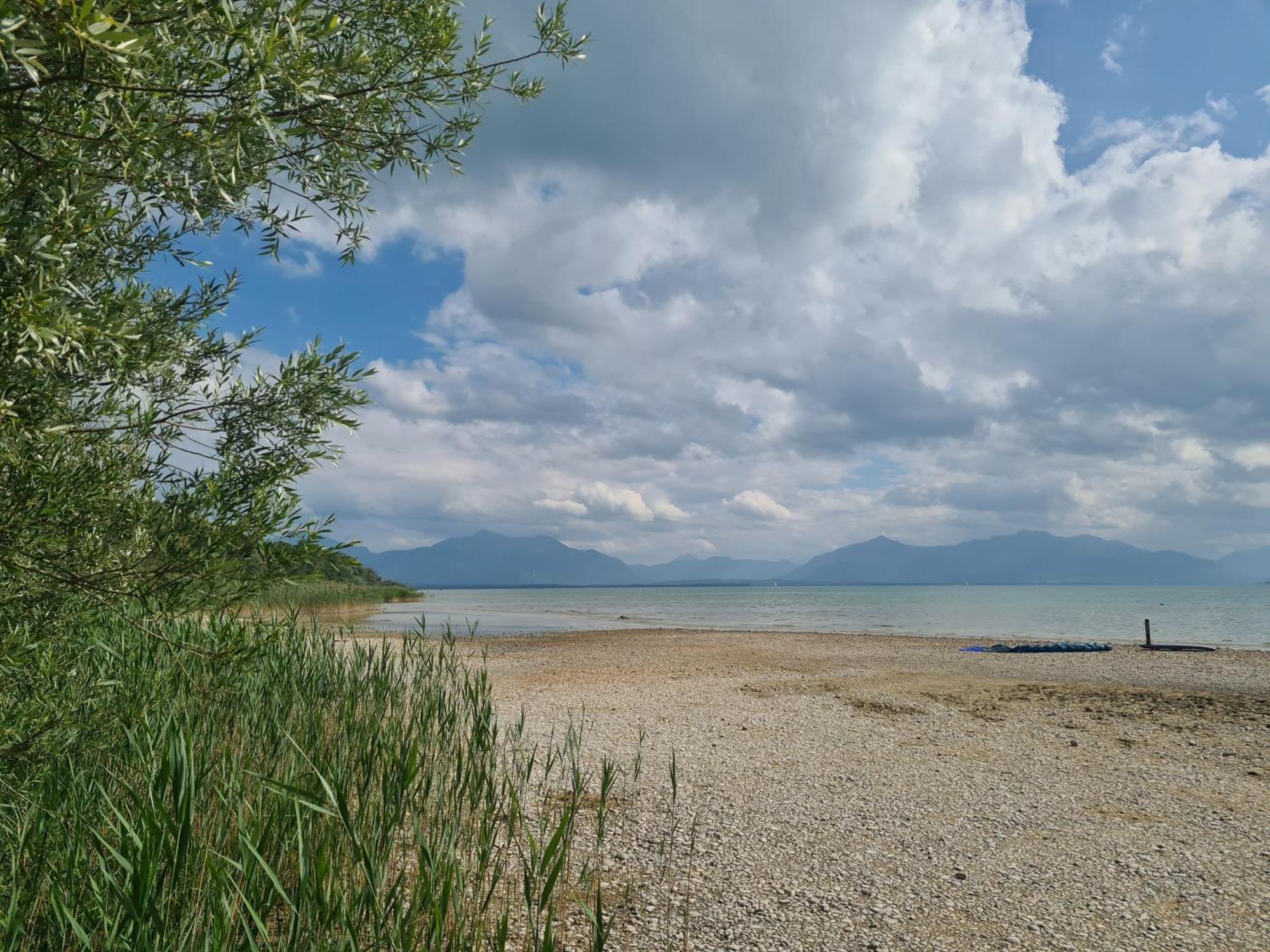 Vintage Studio Am Chiemsee Übersee Eksteriør bilde